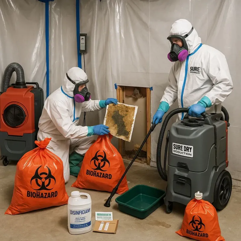 Contaminated Water Handling Protocols process in Crawford County, PA