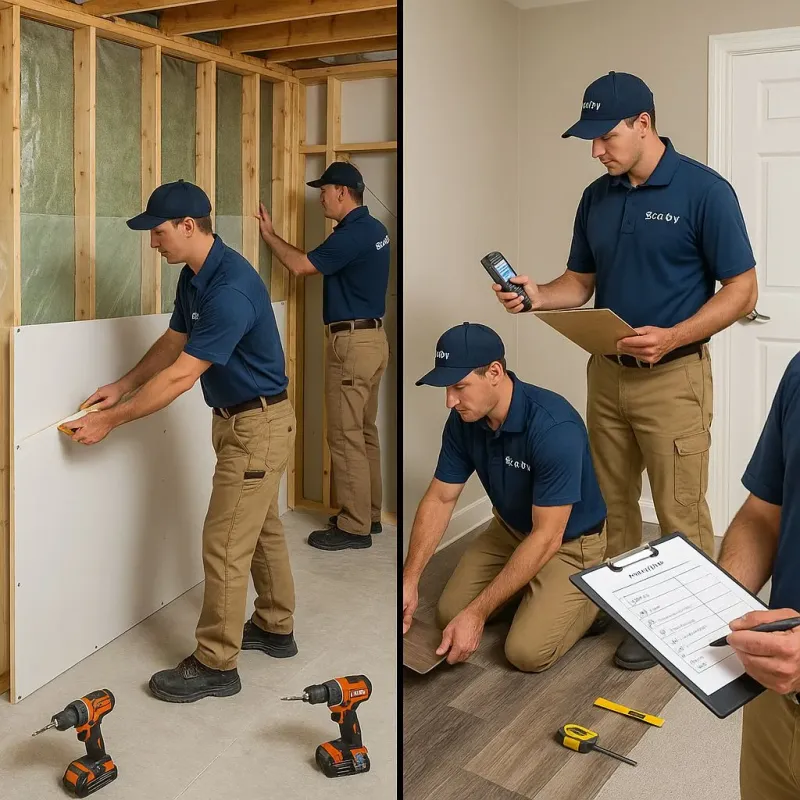 Repairs and Reconstruction process in Crawford County, PA
